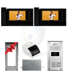 پکیج کامل 2 واحدی آلدو V727M مشکی (حافظه دار)