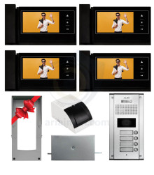 پکیج کامل 4 واحدی آلدو V727M مشکی (حافظه دار)