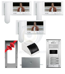 پکیج کامل 3 واحدی آلدو V725M سفید (حافظه دار)