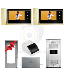 پکیج کامل 2 واحدی آلدو V727M طلایی (حافظه دار)