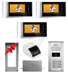 پکیج کامل 3 واحدی آلدو V727M نقره ای (حافظه دار)