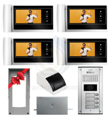 پکیج کامل 4 واحدی آلدو V727M نقره ای (حافظه دار)