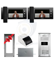 پکیج کامل 2 واحدی آلدو V728M مشکی (حافظه دار)