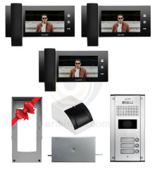 پکیج کامل 3 واحدی آلدو V728M مشکی (حافظه دار)