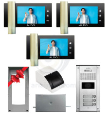 پکیج کامل 3 واحدی آلدو V728 طلایی (بدون حافظه)