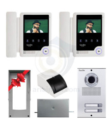 پکیج کامل آیفون تصویری 2 واحدی کالیوز CU-432MI