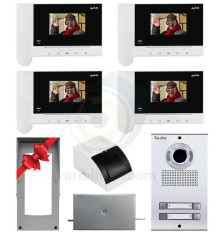 پکیج کامل آیفون تصویری 4 واحدی کالیوز CU-S43