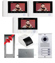 پکیج کامل آیفون تصویری 3 واحدی کالیوز CU-K73