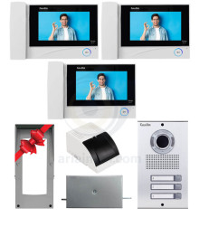 پکیج کامل آیفون تصویری 3 واحدی کالیوز CU-K77