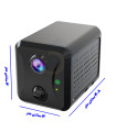 ابعاد دوربین مکعبی وایرلس U.Box (سیم کارتی)