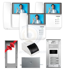 پکیج کامل آیفون تصویری 3 واحدی سوزوکی SZ-413M