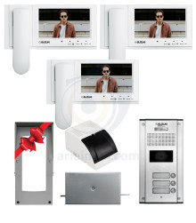 پکیج کامل آیفون تصویری 3 واحدی سوزوکی SZ-725M