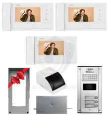 پکیج کامل 3 واحدی سوزوکی سفید SZ-727i (بدون حافظه)