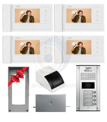 پکیج کامل 4 واحدی سوزوکی سفید SZ-727i (بدون حافظه)