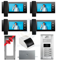 پکیج کامل 4 واحدی سوزوکی مشکی SZ-730M (حافظه دار)