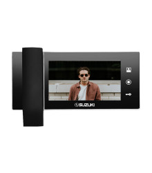 مانیتور آیفون تصویری سوزوکی مشکی SZ-730i بدون حافظه