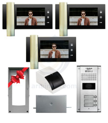 پکیج کامل 3 واحدی سوزوکی طلایی SZ-730i (بدون حافظه)