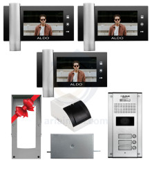 پکیج کامل 3 واحدی سوزوکی نقره ای SZ-730i (بدون حافظه)