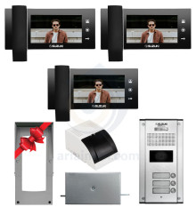 پکیج کامل 3 واحدی سوزوکی مشکی SZ-730i (بدون حافظه)