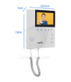 ابعاد مانیتور آیفون تصویری الکتروپیک 897Eco (اقتصادی)