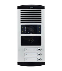 پنل آیفون تصویری الکتروپیک 3 واحدی کارتخوان 1086RFID