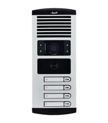 پنل آیفون تصویری الکتروپیک 4 واحدی کارتخوان 1086RFID