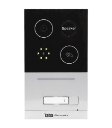پنل آیفون تصویری 1 واحدی توکار کارتخوان تابا TP110k