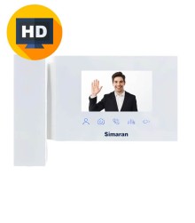 مانیتور آیفون تصویری HD سیماران 47D سفید