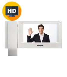 مانیتور آیفون تصویری HD سیماران 73D سفید