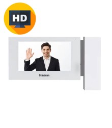 مانیتور آیفون تصویری HD سیماران 76D سفید