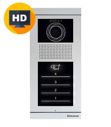 پنل آیفون تصویری HD فرداد 4 واحدی سیماران TD4