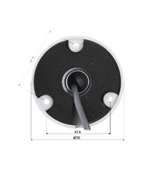 دوربین مداربسته بولت AHD هایک ویژن DS-2CE16F1T-IT