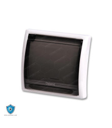 کلید و پریز دلند بارانی توکار آریا