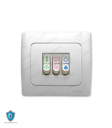 کلید و پریز آسیا الکتریک مدل پدیده سفید