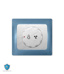 کلید و پریز آسیا الکتریک مدل پدیده آبی