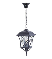 چراغ حیاطی آویز مدرن کلاسیک شفق مدل پاسارگاد