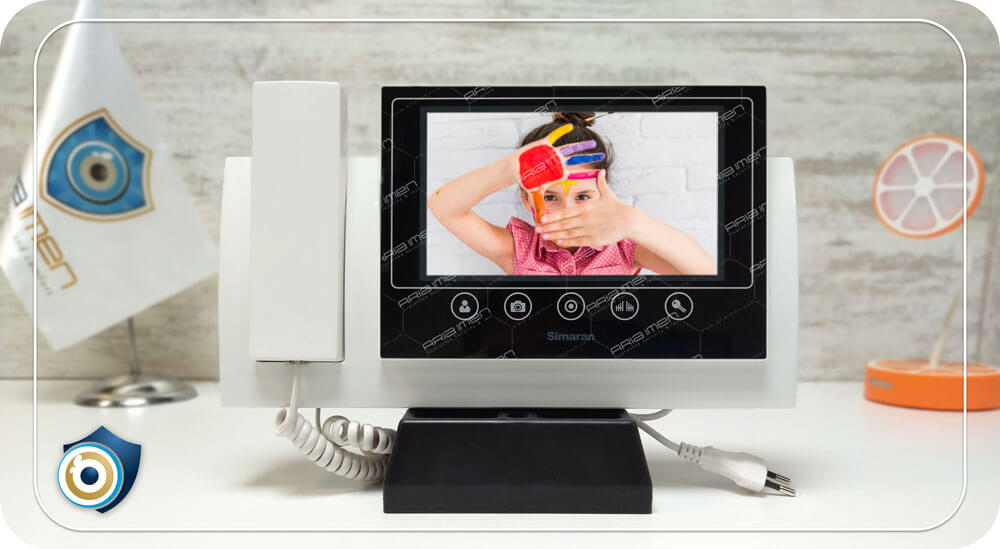 جمع بندی آیفون تصویری سیماران مدل hs72-m100