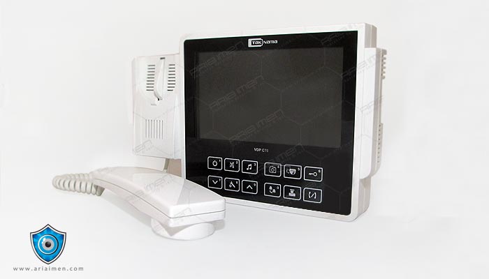 آیفون تصویری تکنما مدل VDP-C70TM