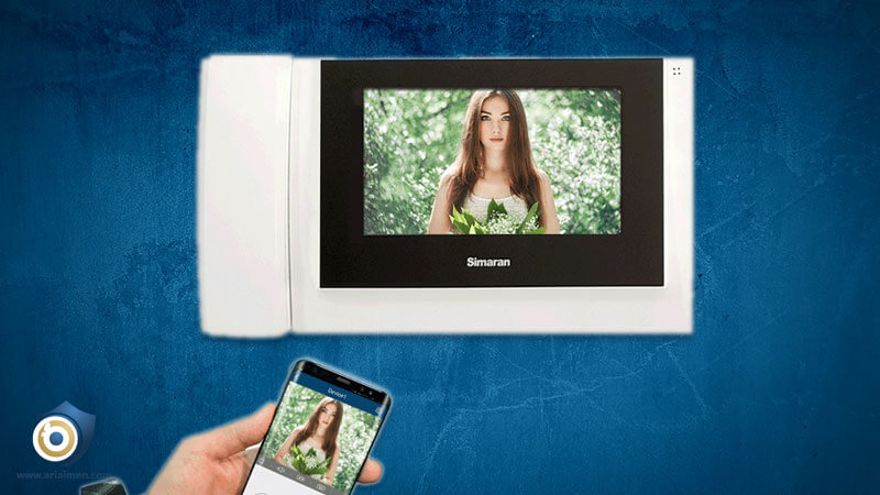 آیفون تصویری سیماران مدل hs78-wifi