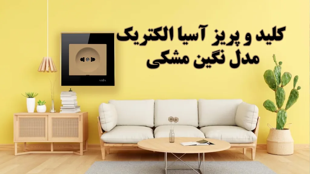 کلید-و-پریز-آسیا-الکتریک-مدل-نگین-مشکی