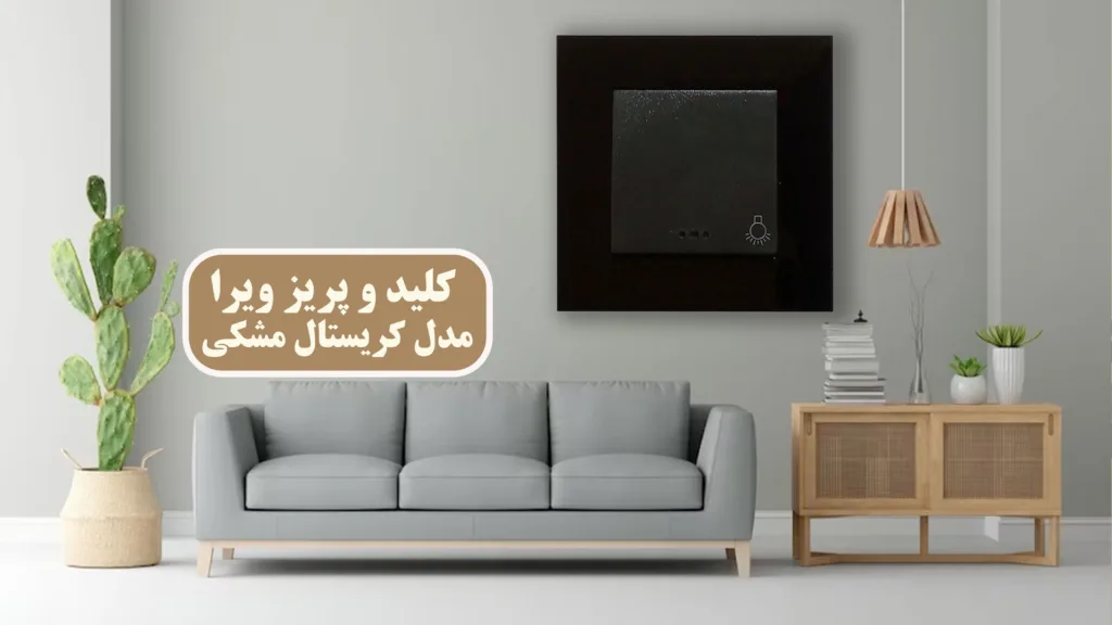 کلید-و-پریز-ویرا-الکتریک-امگا-نقره-نقره-مشکی